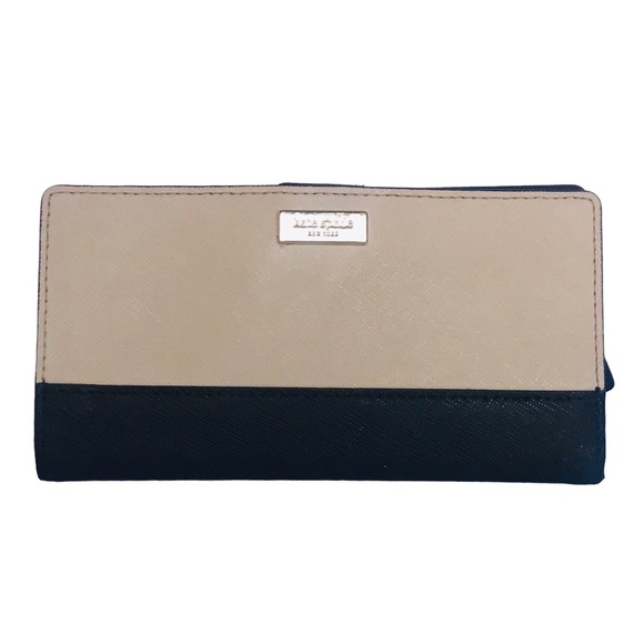 kate spade Handbags - K ate Spade Saffiano Leather Colorblock Bi-Fold Continental Wallet